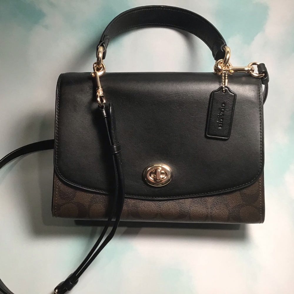 Coach Turnlock Handbag